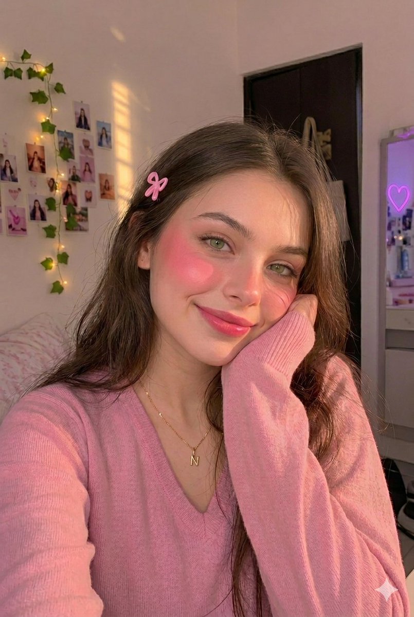 Sample output image for Cozy Bedroom Selfie Portrait
