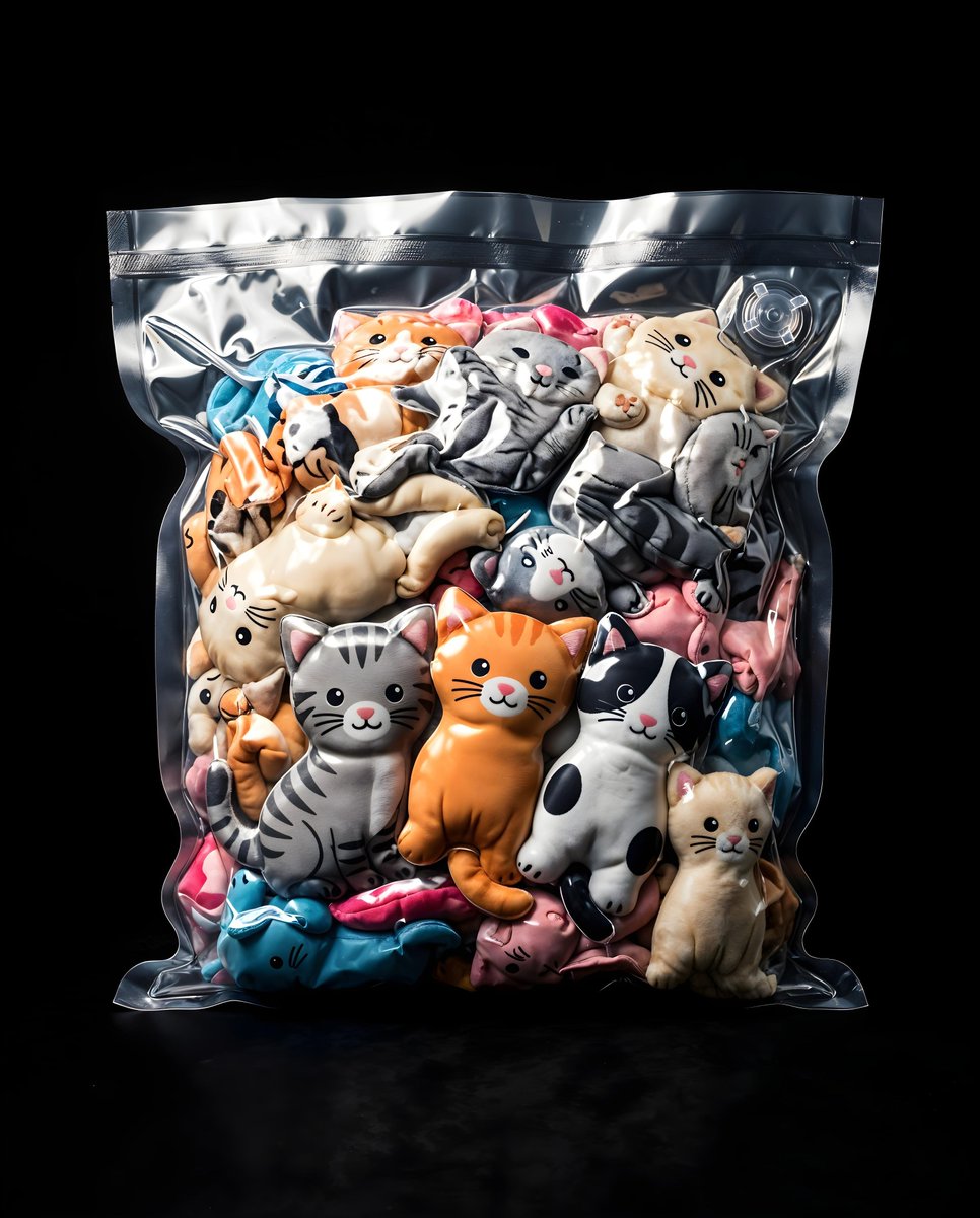 Sample output image for Vacuum Sealed Toy Photography
