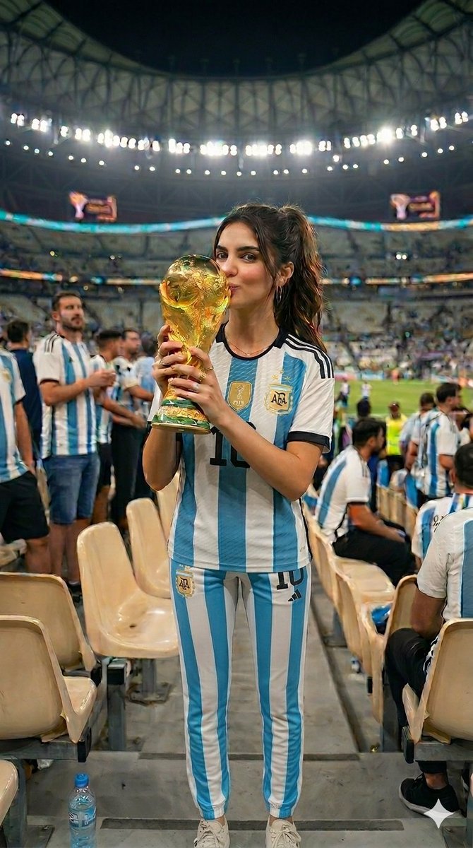Sample output image for World Cup Victory Portrait