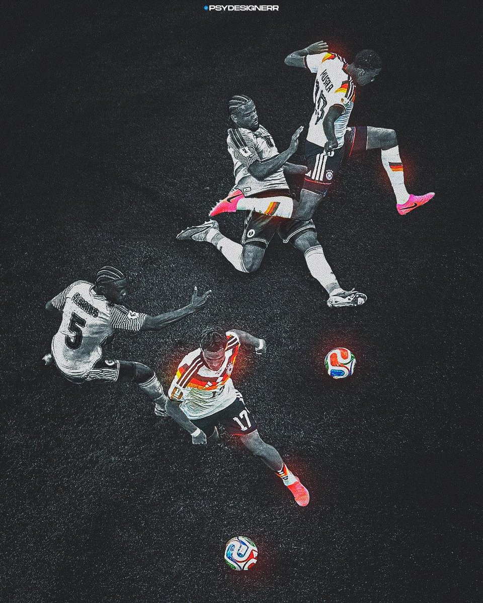 Cinematic Stylized Football Poster example 2