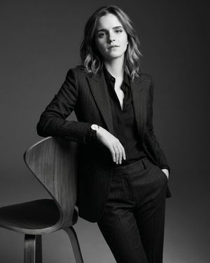 Luxury Fashion Campaign Editorial Portrait AI image template preview
