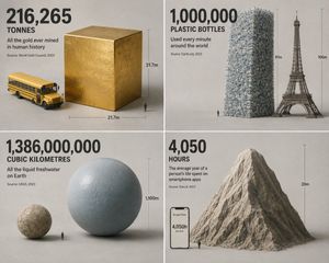 Isometric Statistic Visualization Render AI image template preview