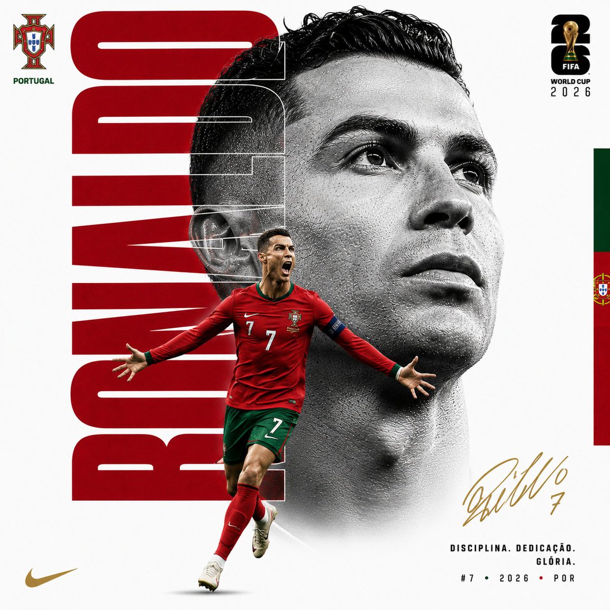 Customizable Luxury FIFA Editorial Poster