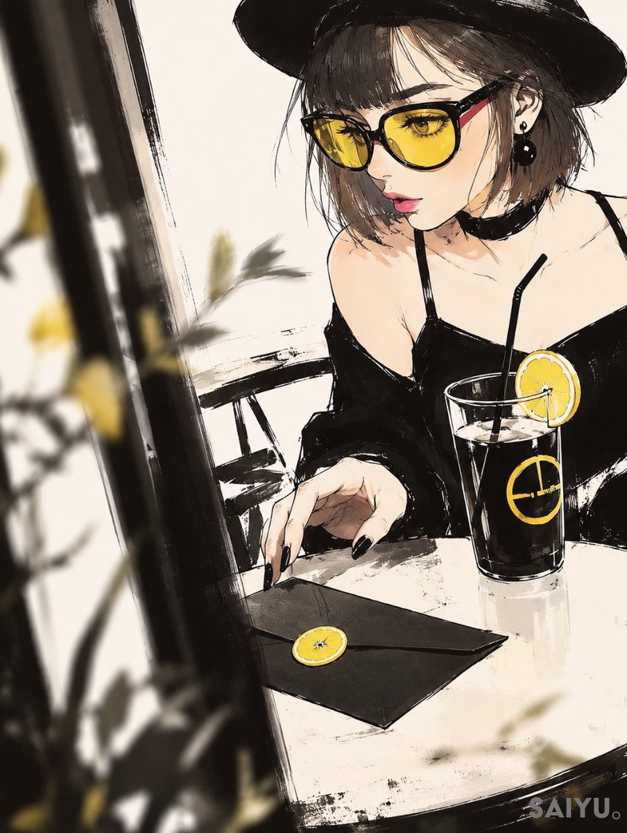 Letter Left Unsent Cafe Illustration