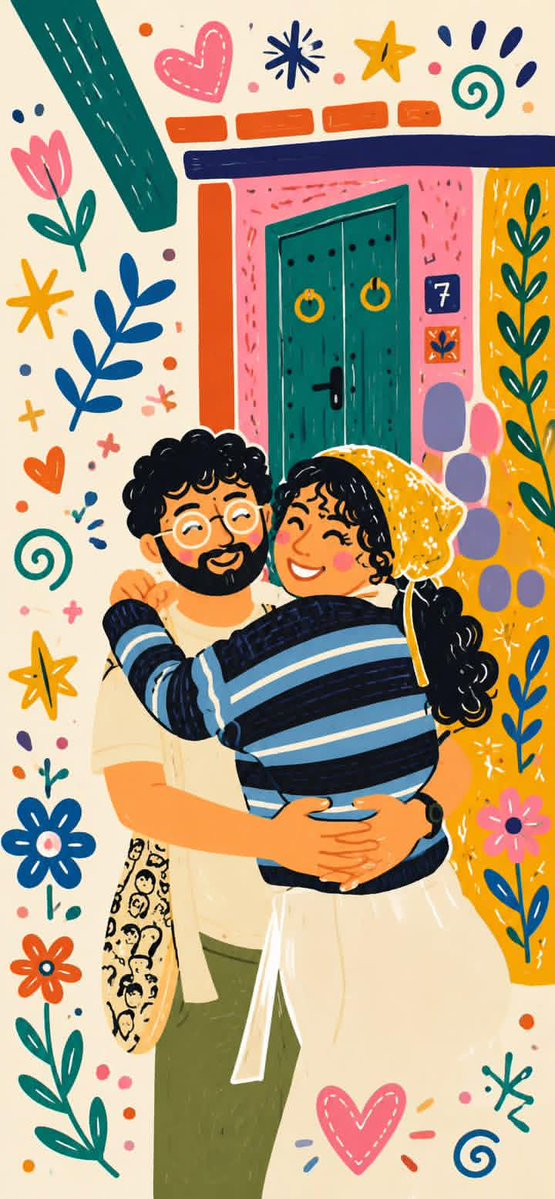 Folk-Art Folk Illustration example 2
