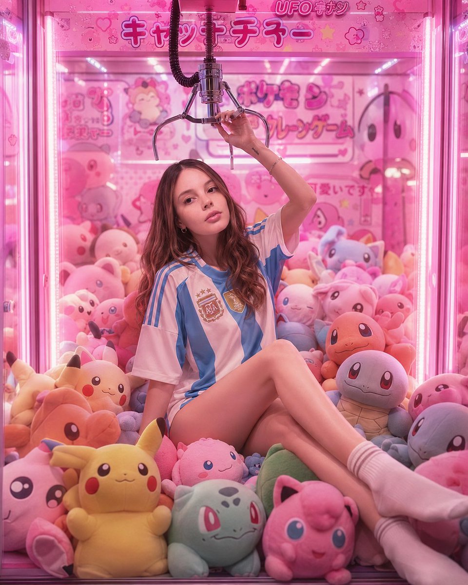 Kawaii Arcade Claw Machine Portrait