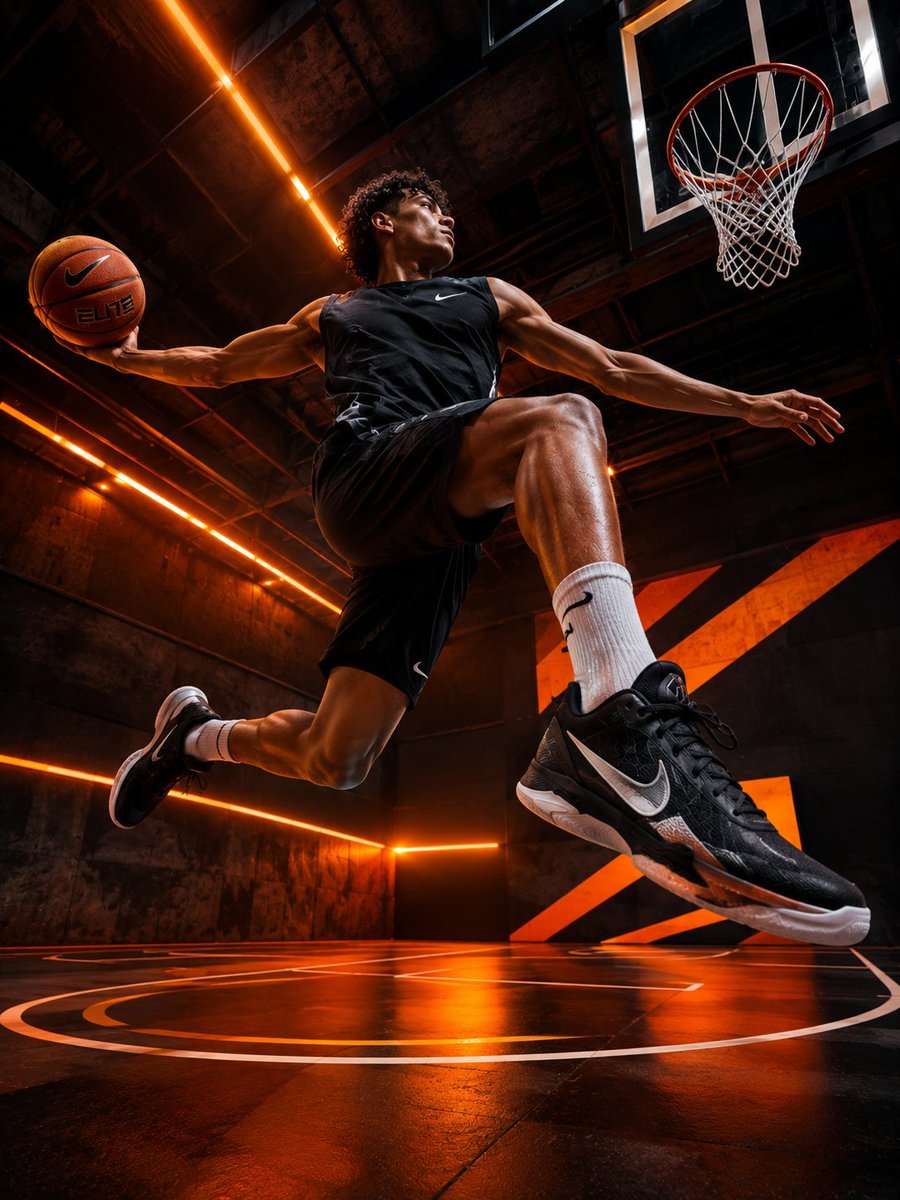 Sample output image for Futuristic Sports Campaign Perspective