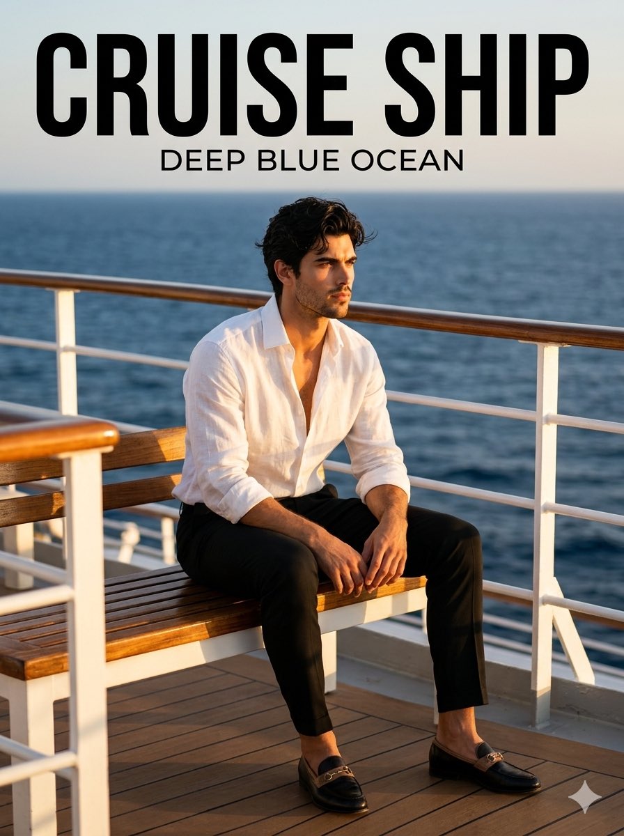 Sample output image for Cruise Ship Magazine Cover