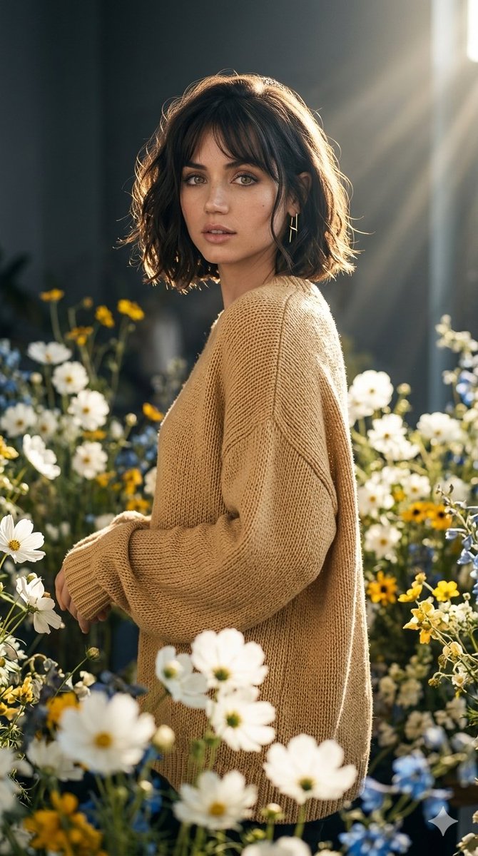 Sample output image for Botanical Studio Fashion Portrait
