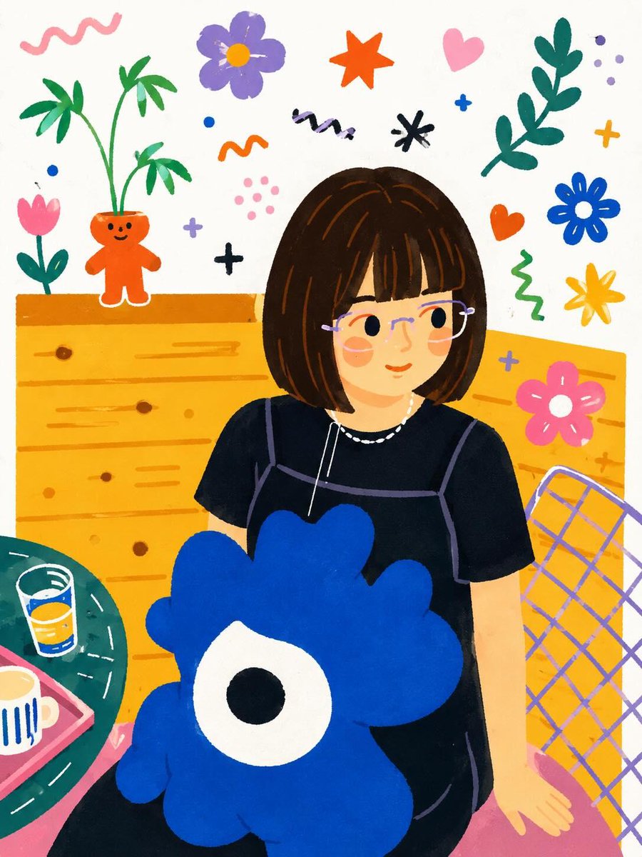 Folk Flat Illustration Transformation