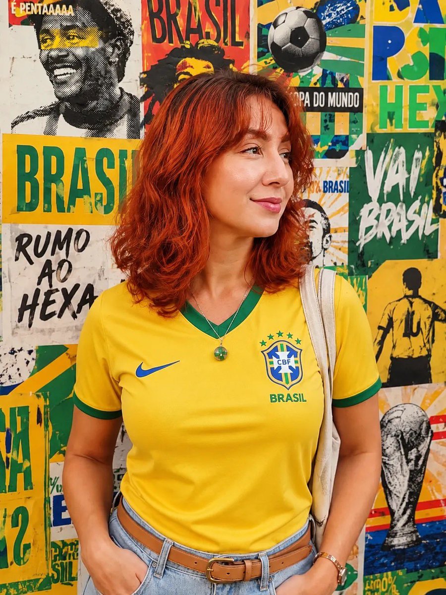 Brazilian Culture Themed Street Portrait