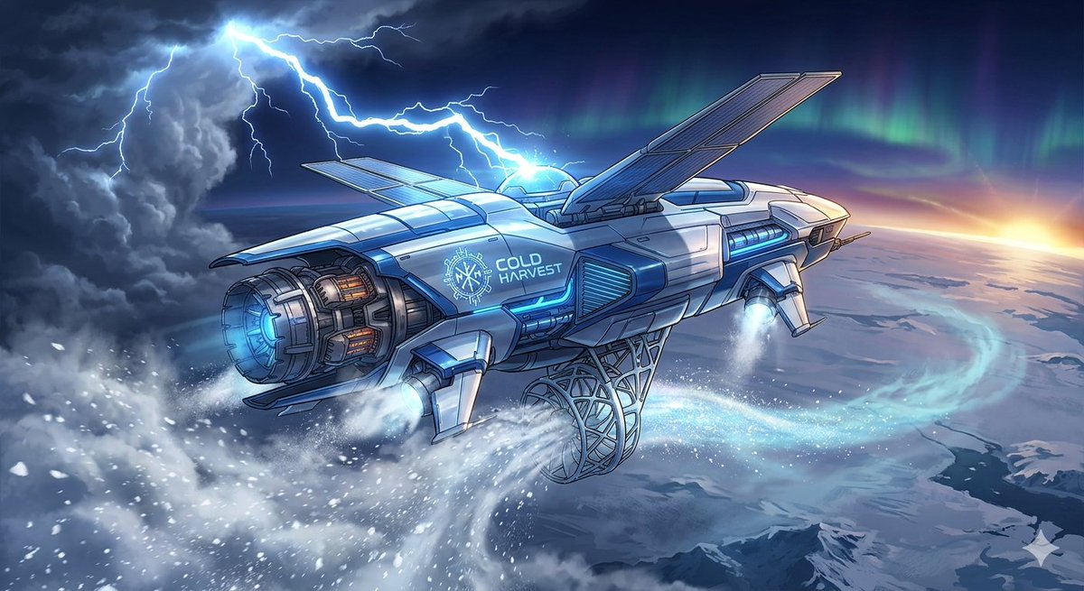 Sample output image for Weather Control Mecha Concept Art
