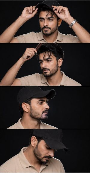Hyper Realistic Portrait Collage — Use my uploaded face image as the primary identity reference. Preserve my exact facial identity, face shape, hairstyle, hair 