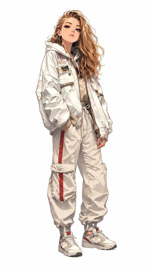 Photo to Anime Style Transformation — Create an anime-style character based on a photo. Keep the body proportions, facial expression, clothing, and hairstyle fr