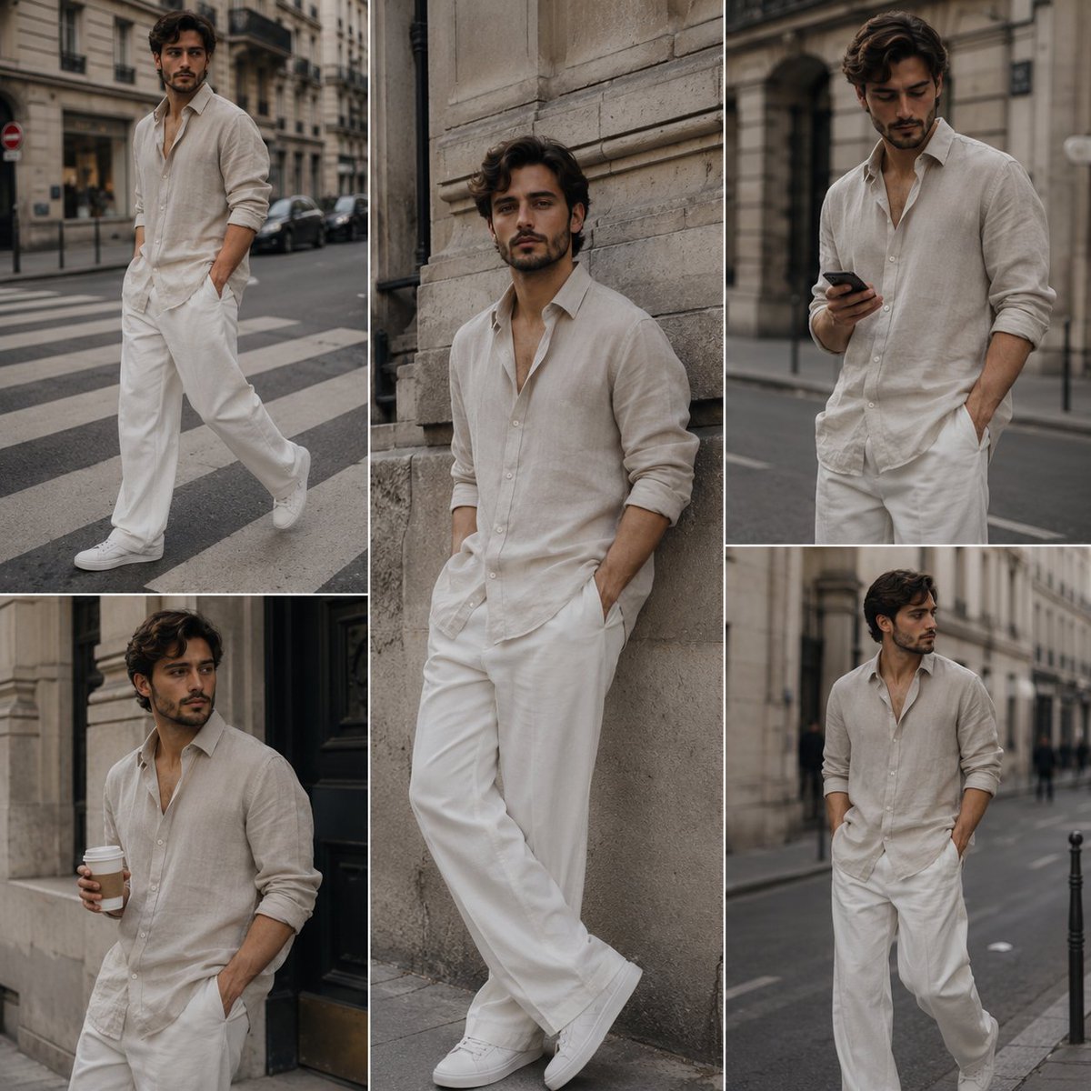 Old Money Aesthetic Men's Street Style
