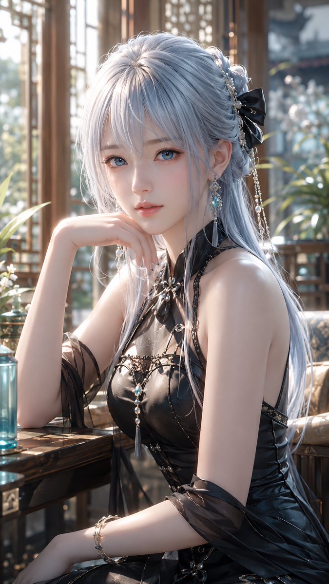 3D CG Oriental Fantasy Character Portrait