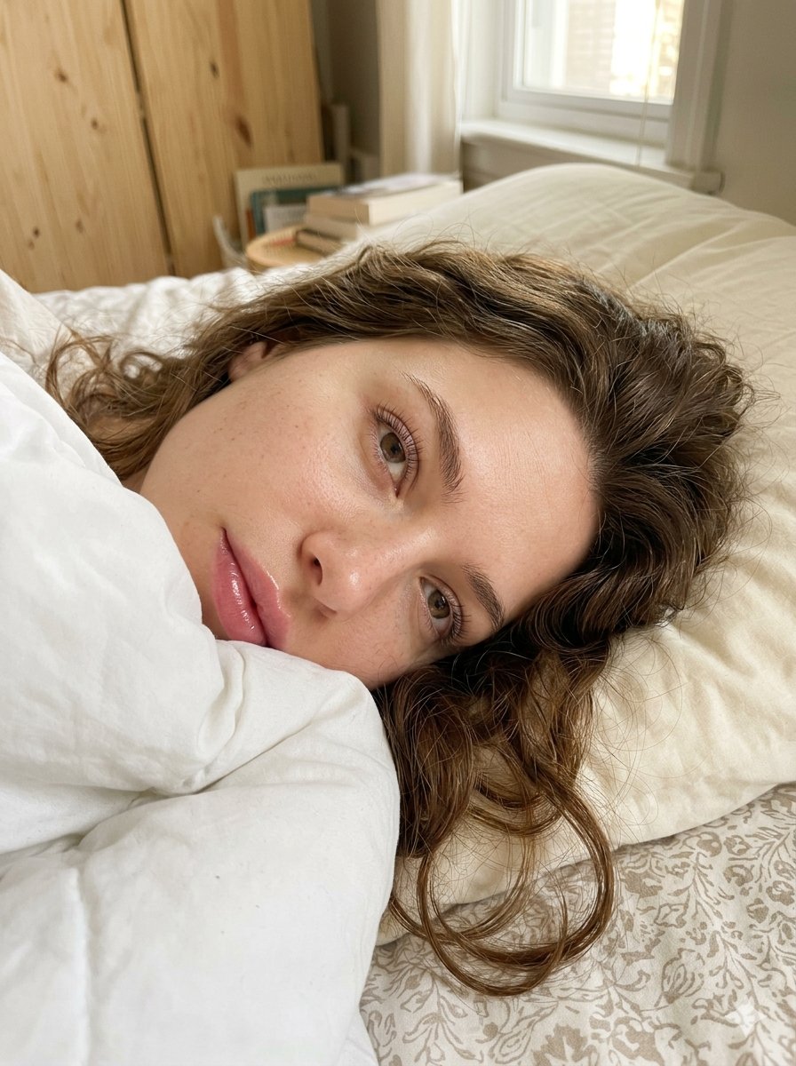 Sample output image for Hyper-Realistic Morning Bed Selfie