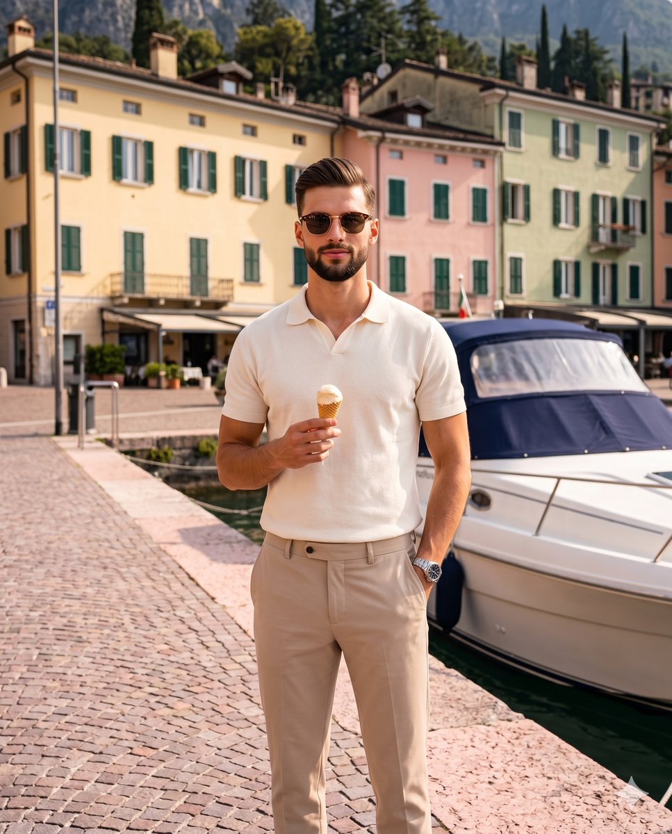 Sample output image for Summer Men's Lifestyle Photography