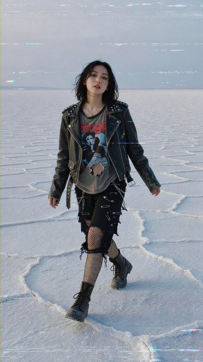 VHS Aesthetic Punk Streetwear example 4