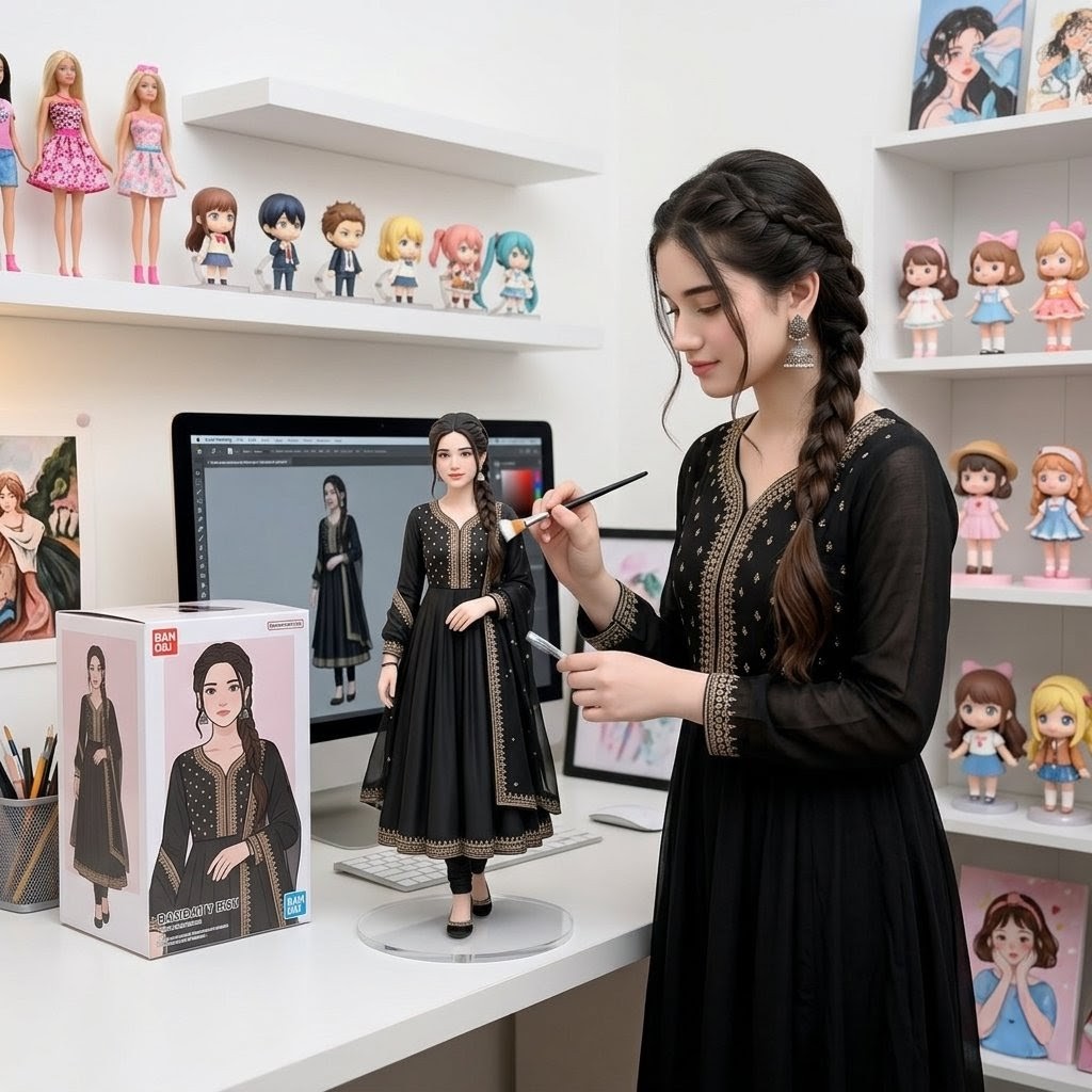 Custom Figurine on Creator Desk