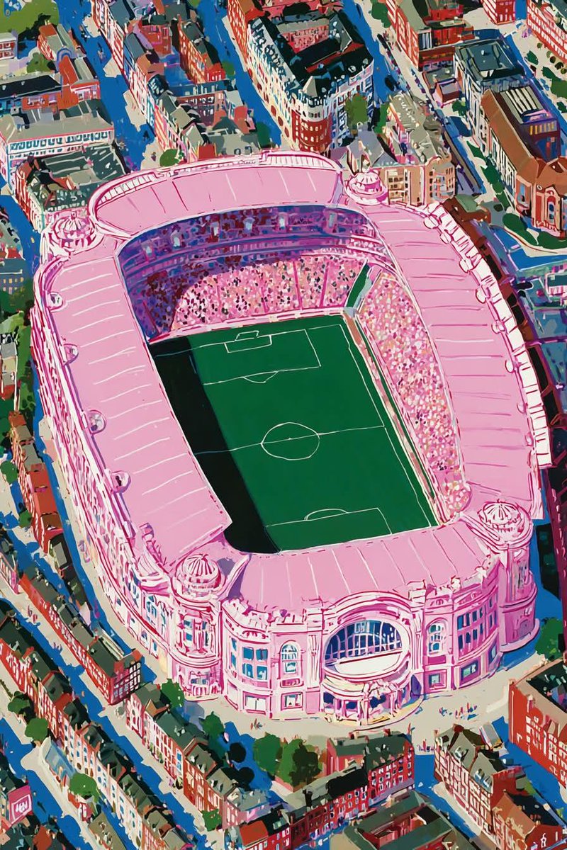 Dreamlike Football Surrealist Illustration