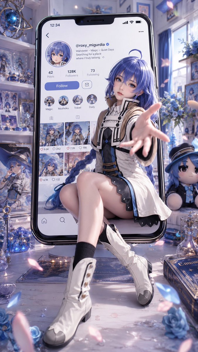 Roxy Migurdia Character Portrait