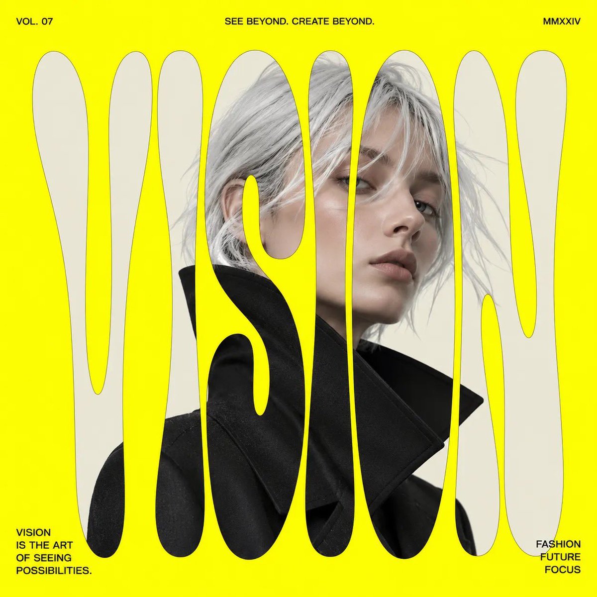 Modern Fashion Editorial Poster