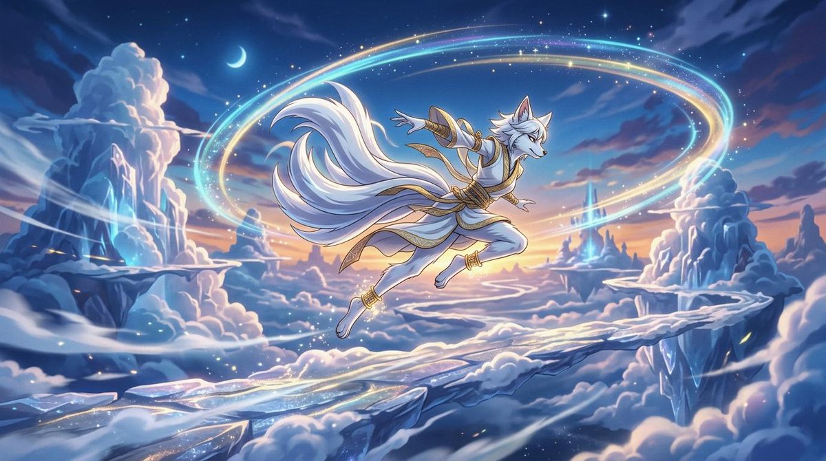 Celestial Nine-Tailed Fox Spirit