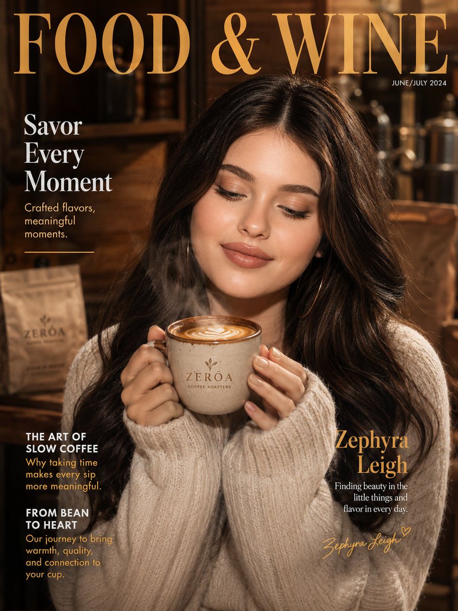Cozy Beverage Magazine Cover