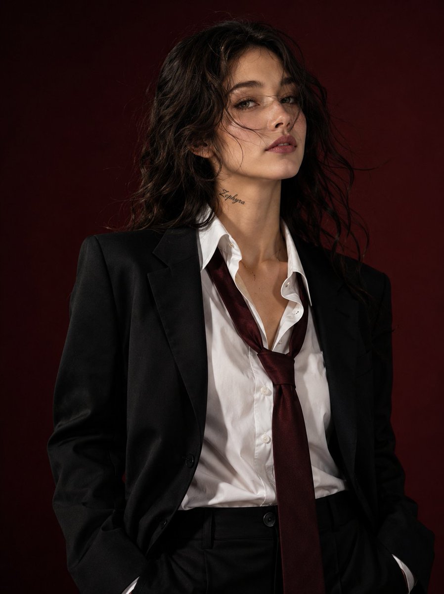 Luxury Fashion Editorial Portrait