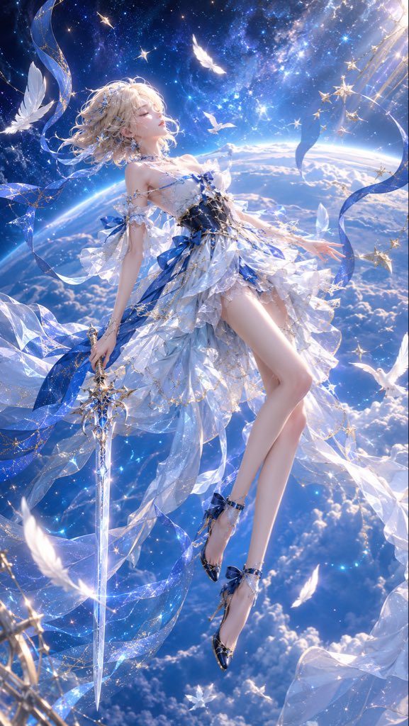 3D CG Oriental Fantasy Heroine