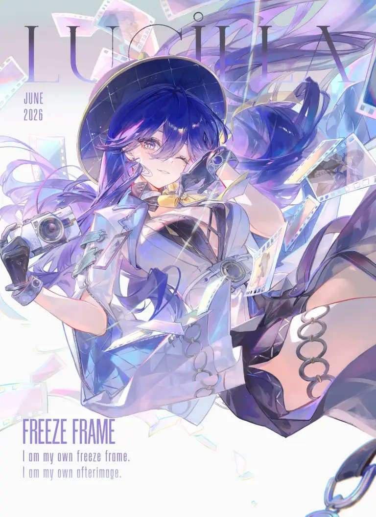 Anime Freeze Frame Poster