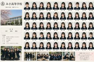 Fictional High School Yearbook Portrait — 架空の女子高校の卒アルを生成。人物にバリエーション。高校名「{arg…