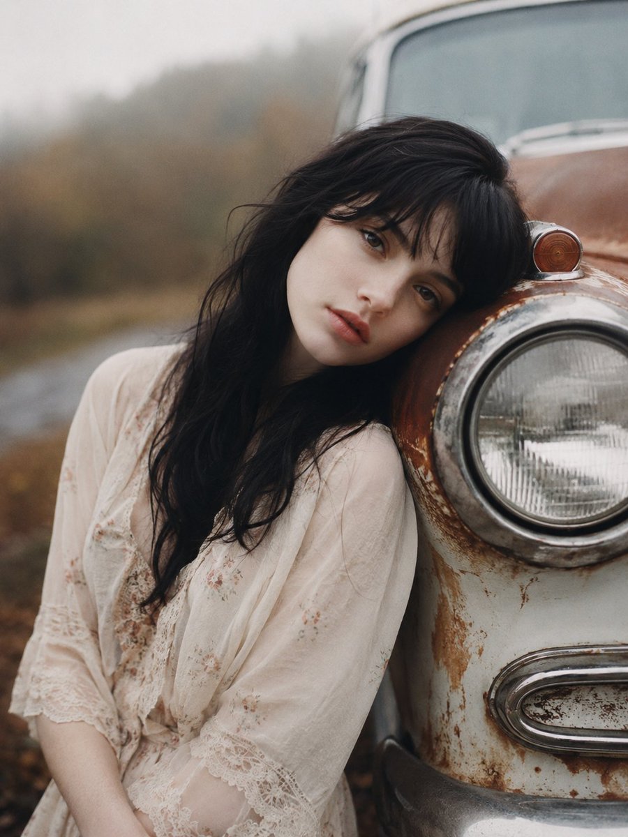 Haunting Vintage Americana Portrait