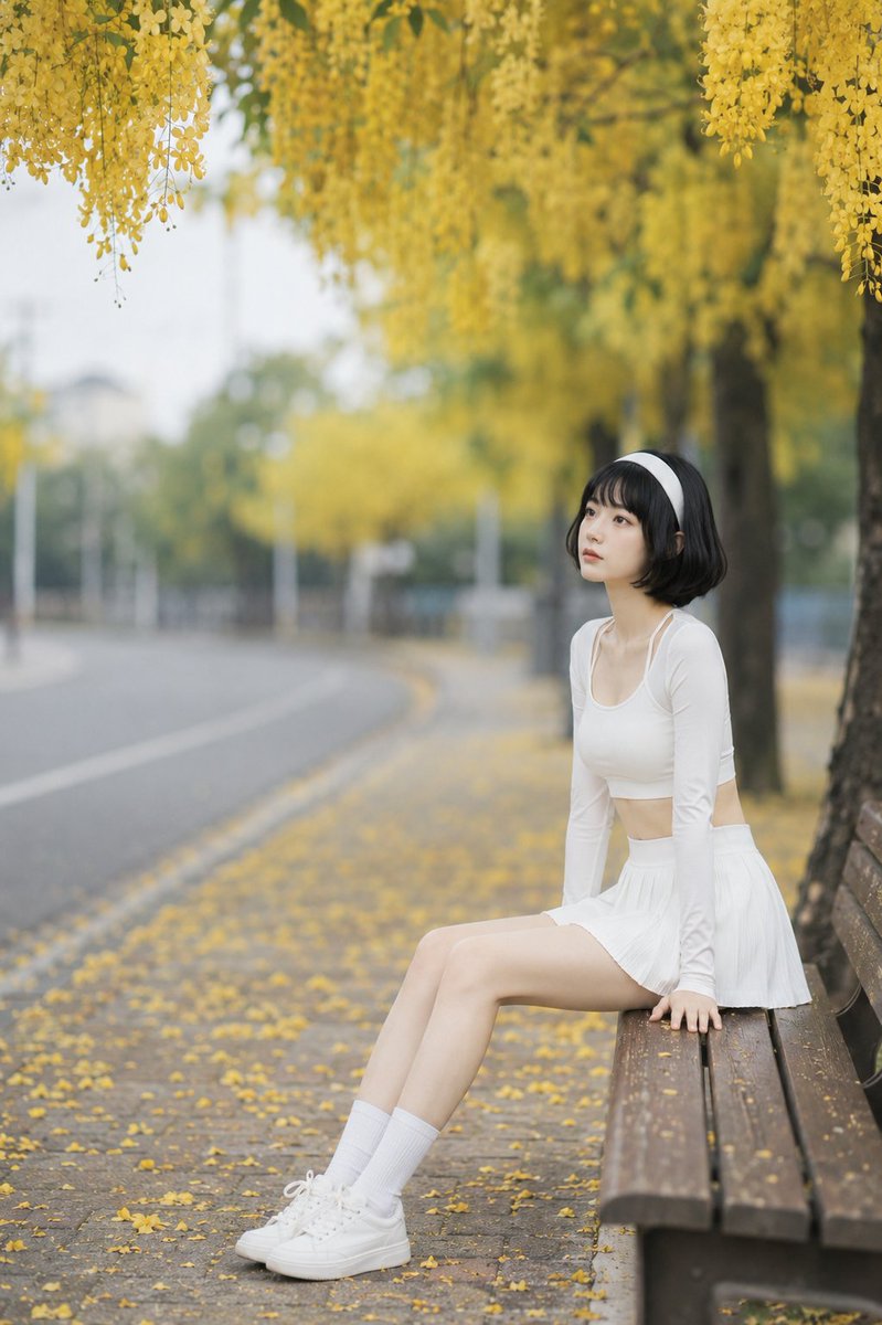 Golden Shower Avenue Portrait