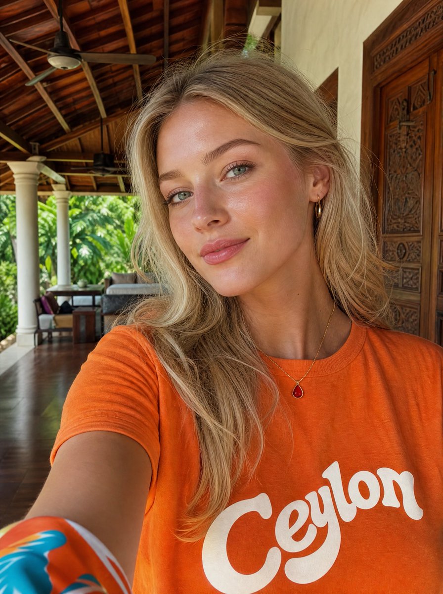 Tropical Villa Ceylon Selfie