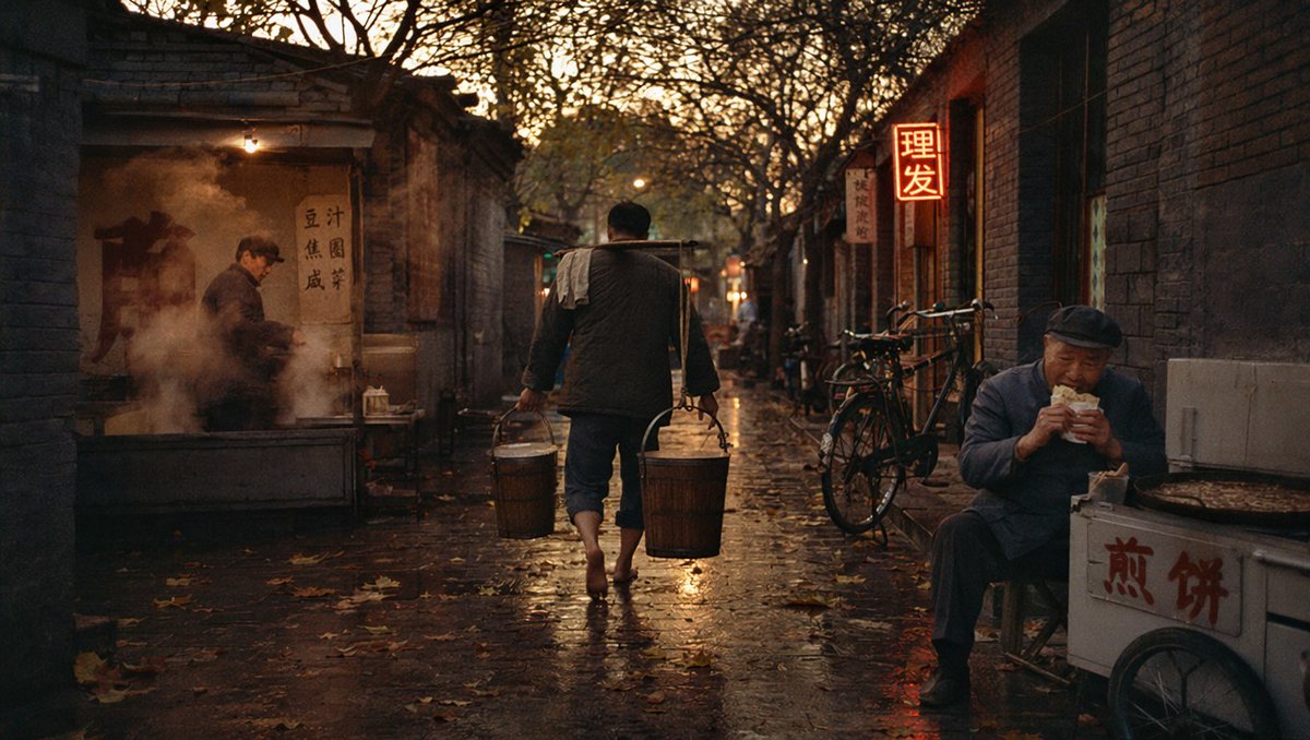 1985 Beijing Hutong Street Photography