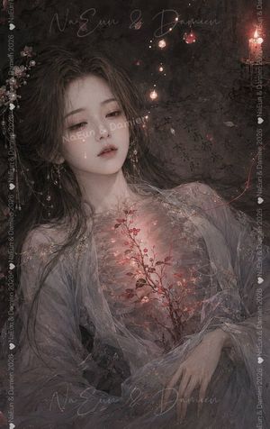 Melancholic Lin Daiyu Fantasy Portrait