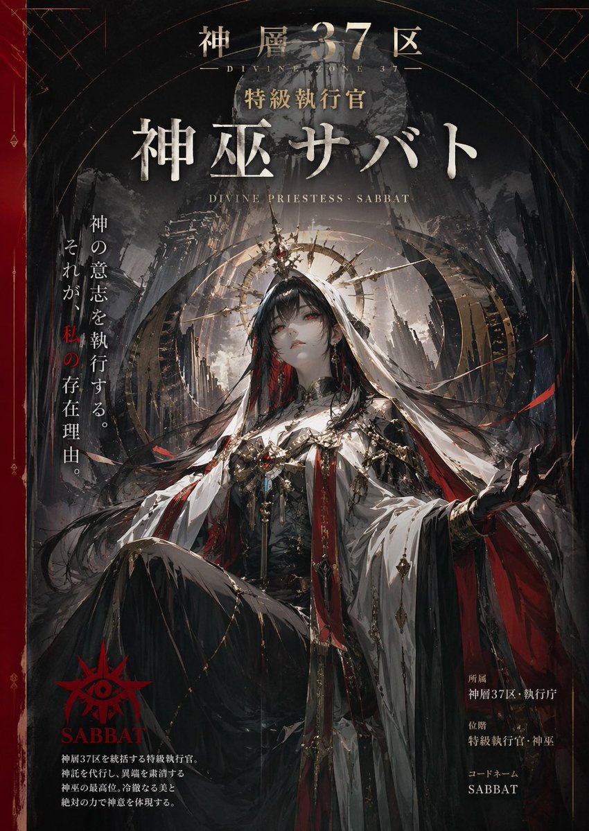 Dark Fantasy Character Poster