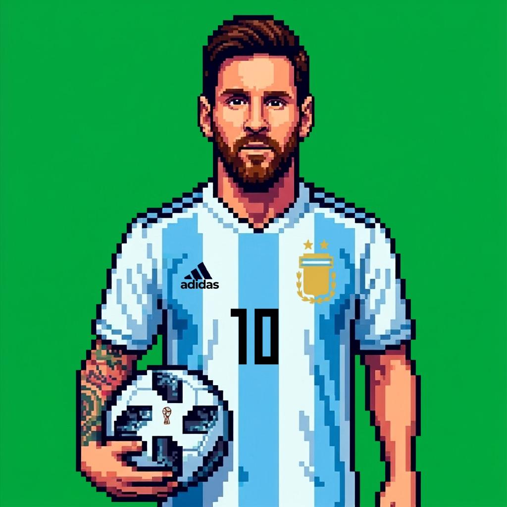 Retro Pixel Art Profile Picture example 3