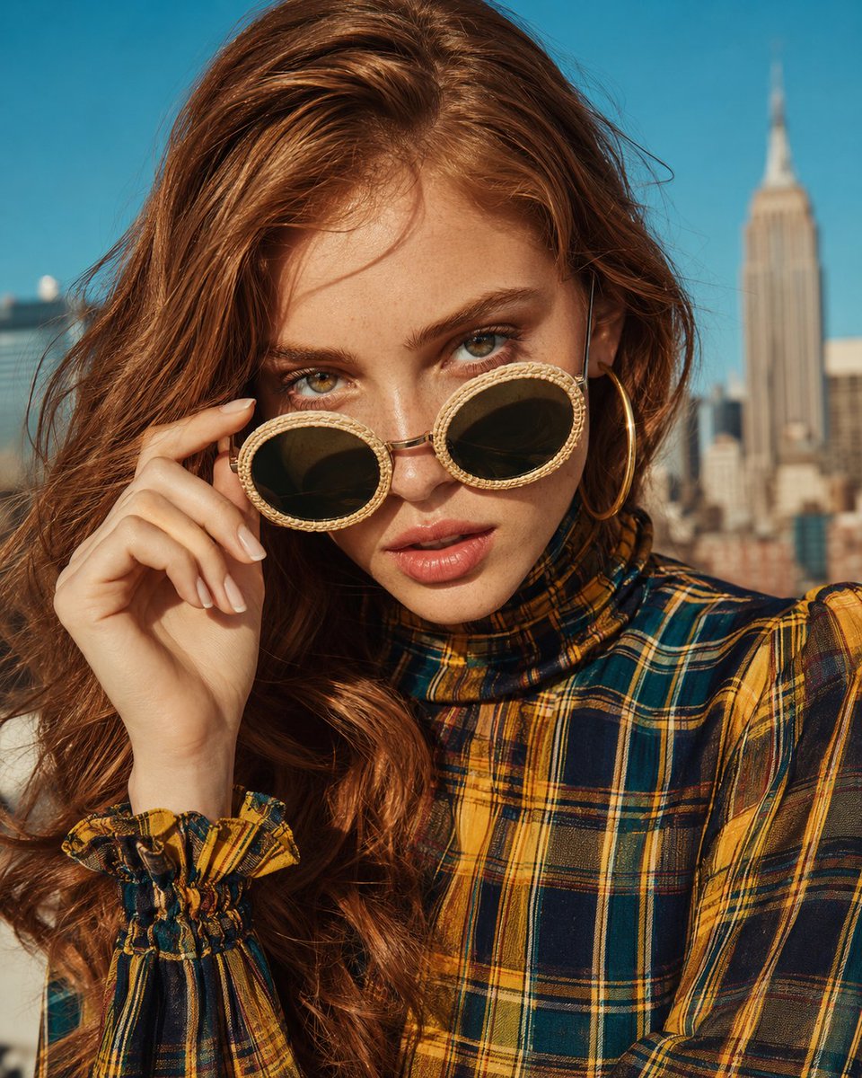 Golden Hour Editorial Rooftop Photo example 2