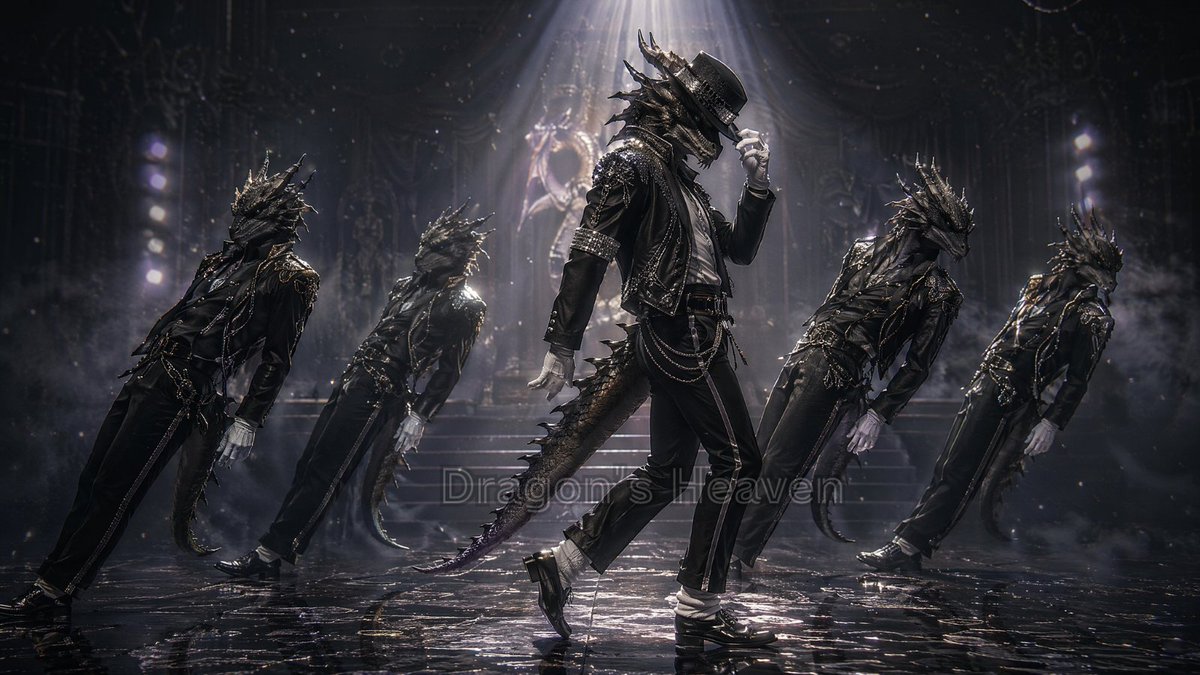 Black Dragon Moonwalk Stage