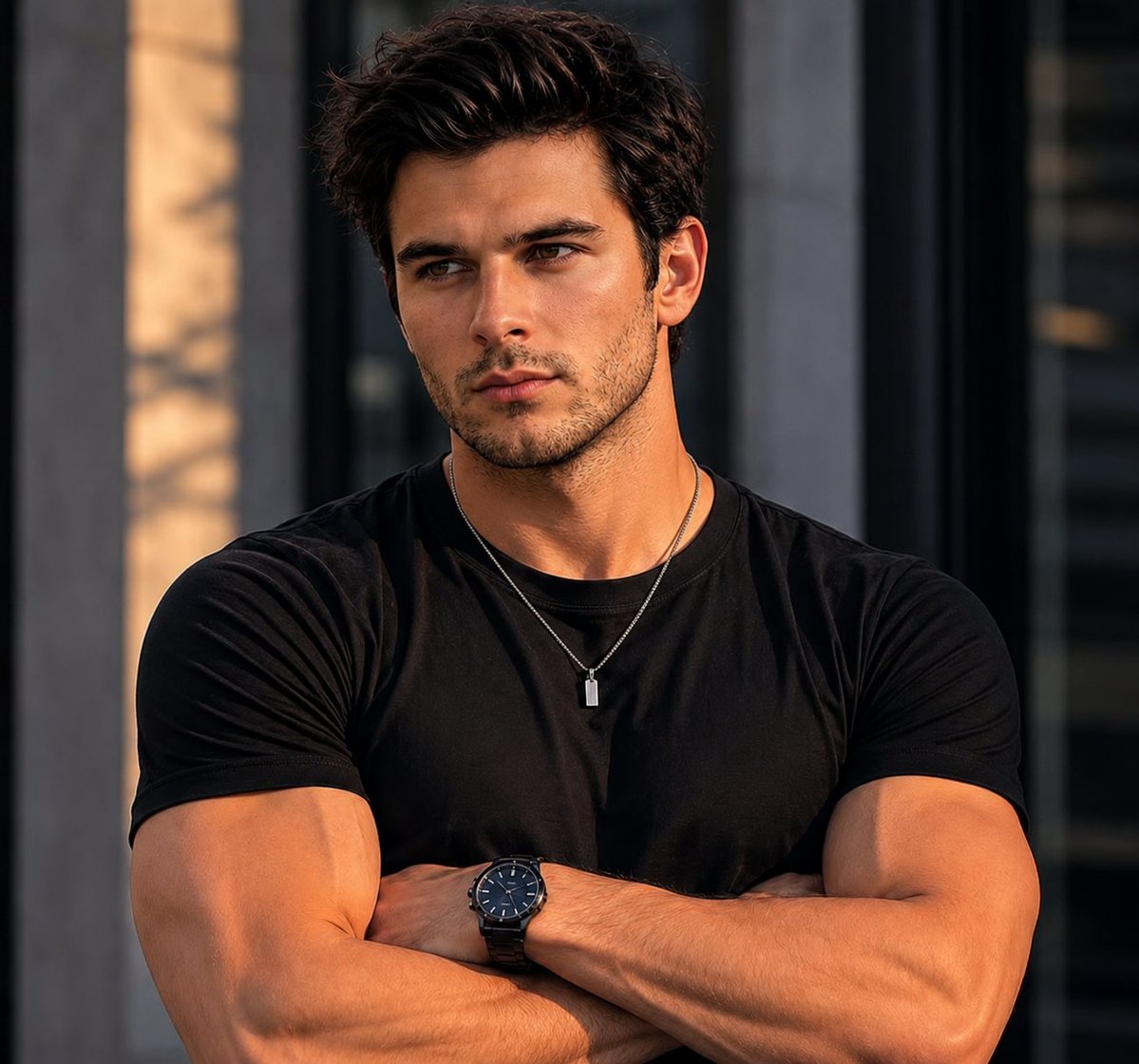 Urban Lifestyle Male Portrait