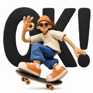 Clay Stop-Motion Character AI image template preview