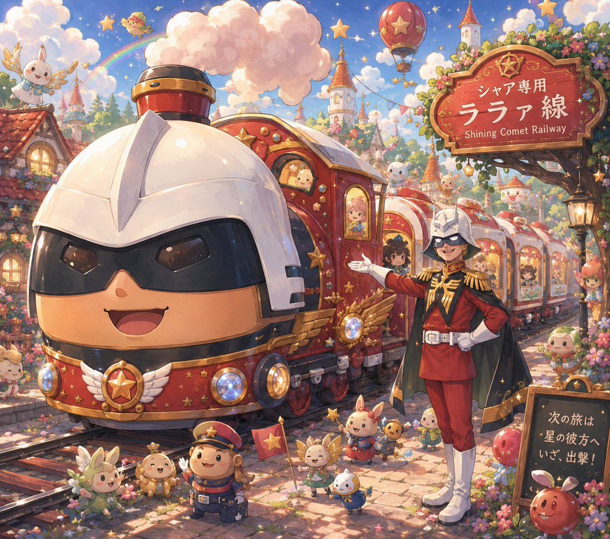 Fantasy Railway World Transformation example 4