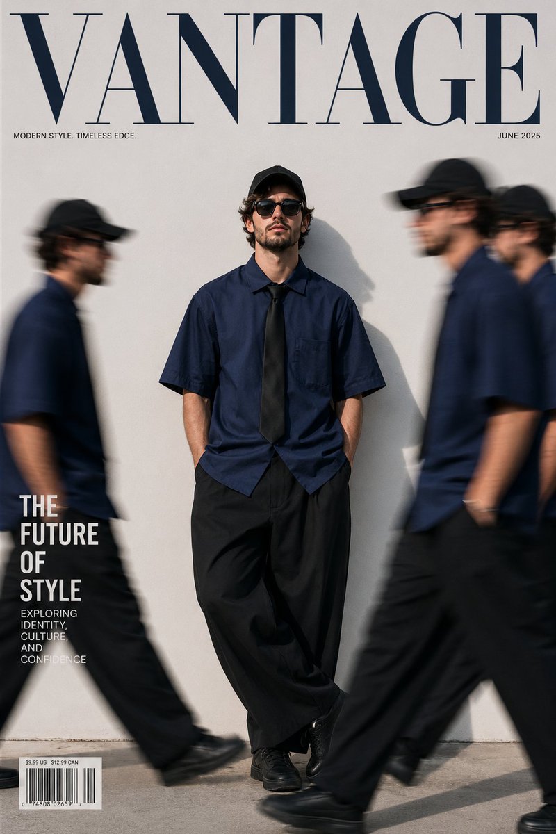 Ultra-Realistic Streetwear Fashion Editorial