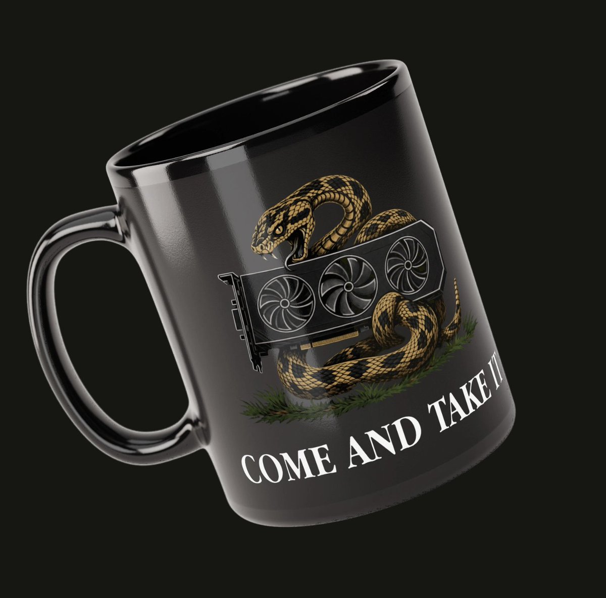 Product Marketing - Rattlesnake GPU Come and Take It Graphic - Image 2