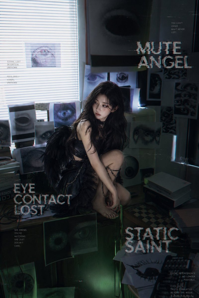 Product Marketing - Dark Halo Cyber-Goth Poster - Image 3