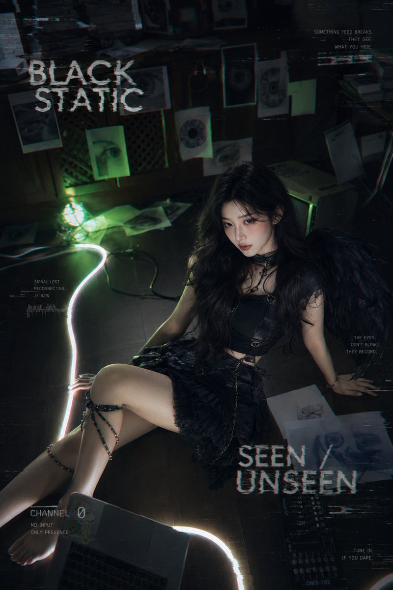Product Marketing - Dark Halo Cyber-Goth Poster - Image 4