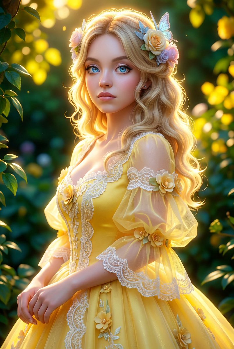 Game Asset - Ethereal Fantasy Princess Digital Portrait - Image 2